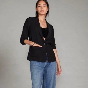 Anthropologie Current Air Classic Blazer Black Size Small - New with Tags